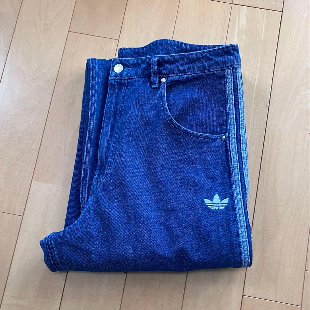 K*U様 アディダス アディカラー デニム ファイヤーバードパンツ ジーンズ 3