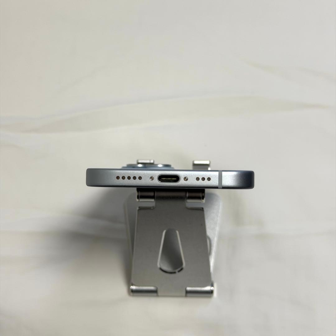 【状態良好】iPhone15 128GB ブルー