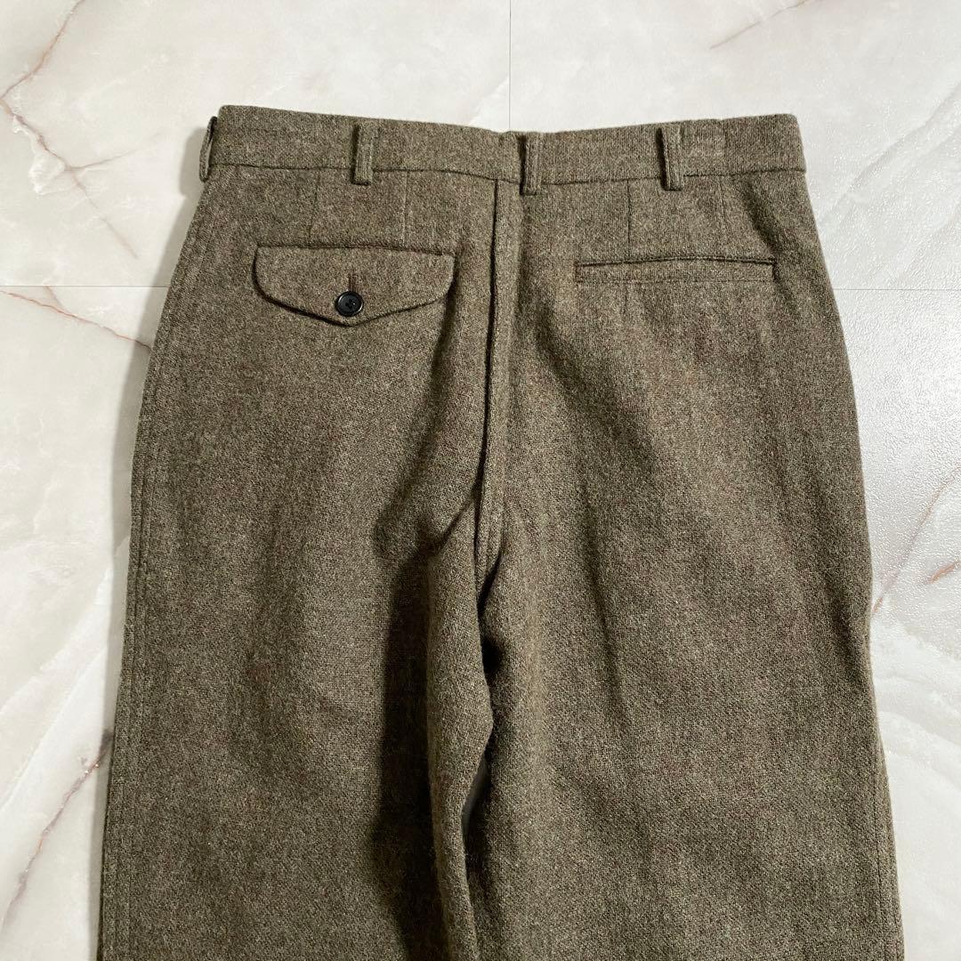 A17664 コムデギャルソンオムプリュス 98AW 2タックウール縮絨パンツM