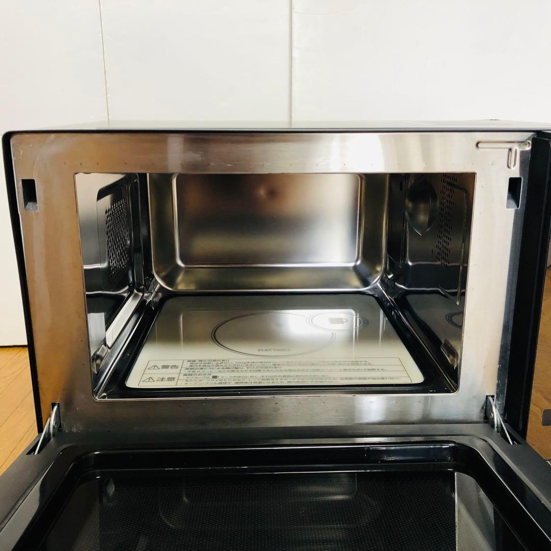 ツインバード　センサー付フラットオーブンレンジ　　DR-E857 2021年製