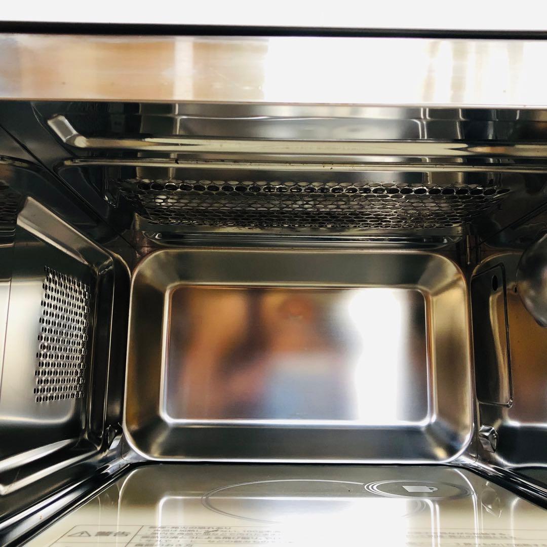 ツインバード　センサー付フラットオーブンレンジ　　DR-E857 2021年製