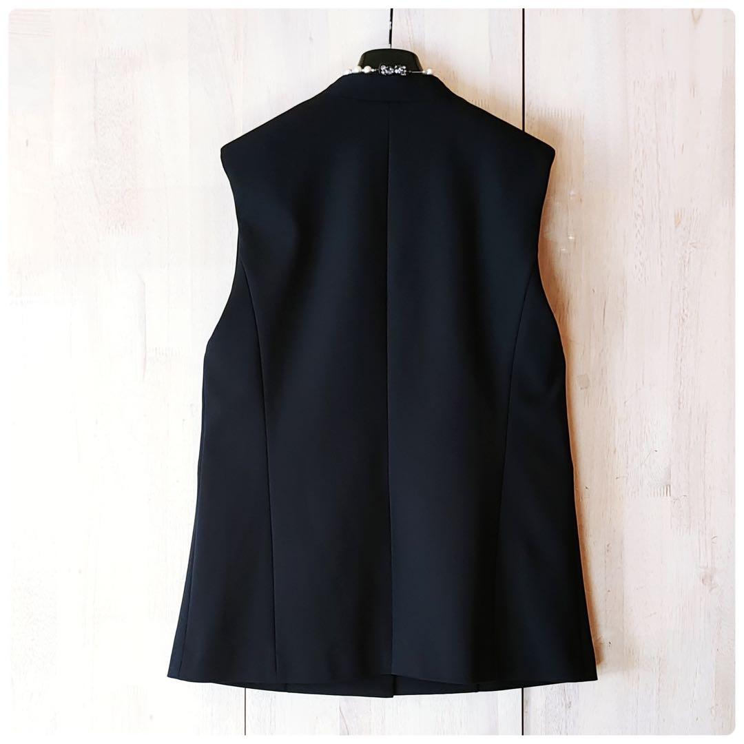 ◆幻◆ 希少レア　ADORE 定価4.4万円　ナイロン２ＷＡＹジャケット　ジレ