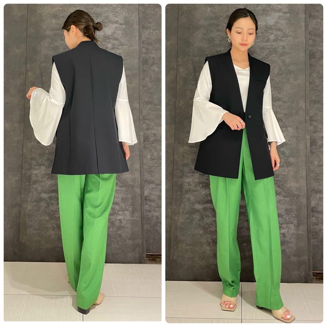 ◆幻◆ 希少レア　ADORE 定価4.4万円　ナイロン２ＷＡＹジャケット　ジレ