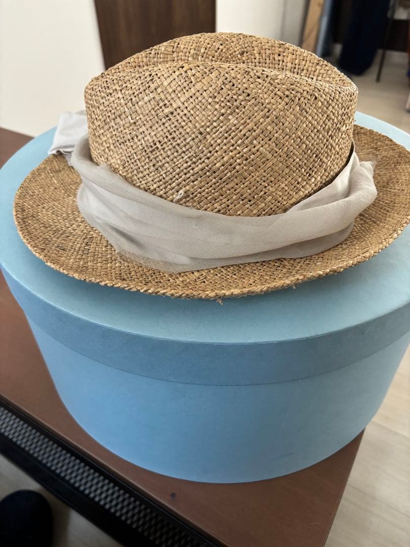 LANVIN paris 2010年　ストローハット