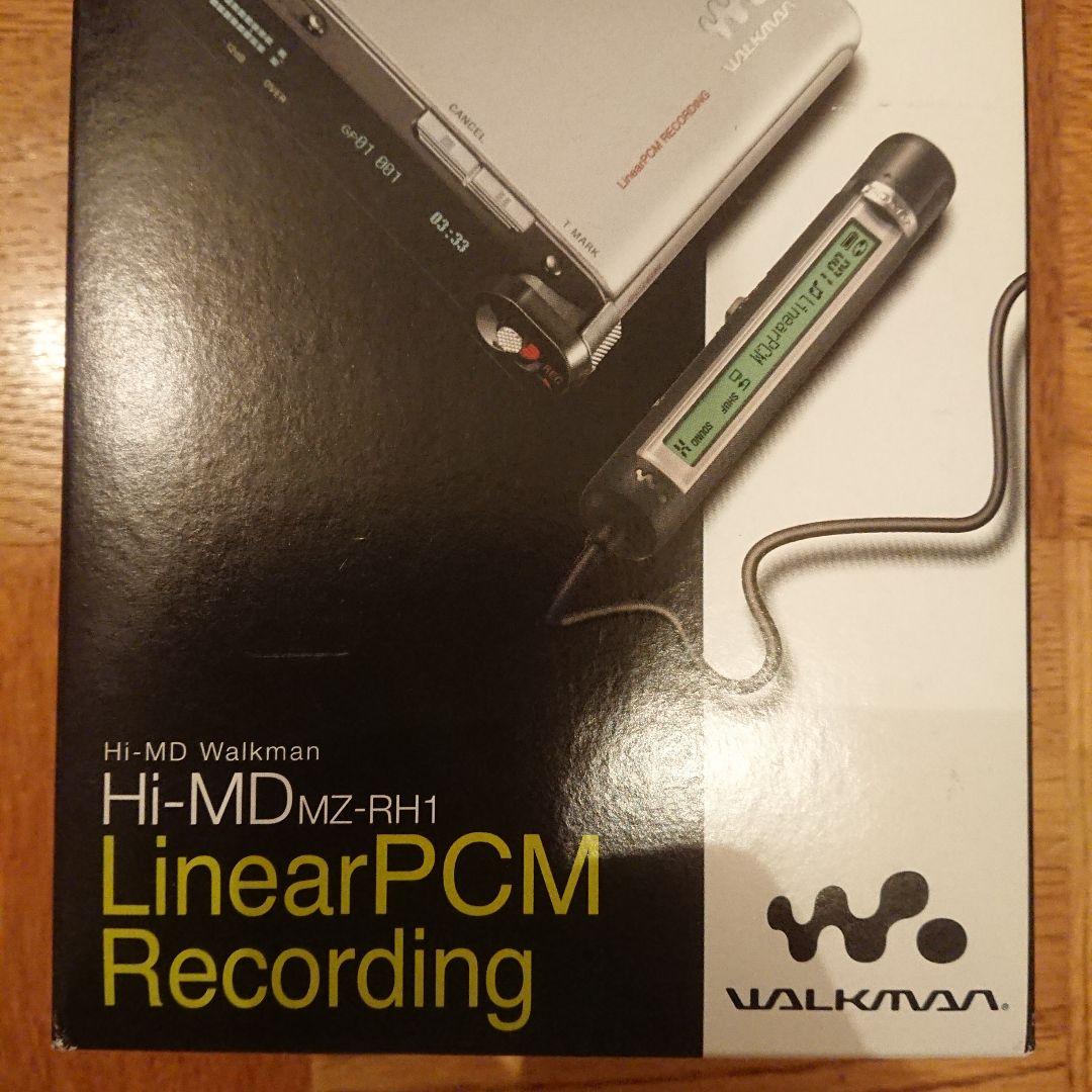 【新品/未使用/未開封】ソニー ポータブル MD ウォークマン MZ-RH1