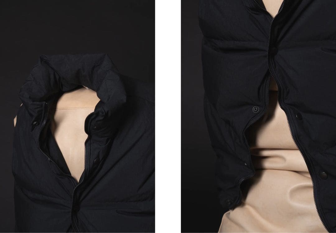 barbell object 別注 and father ダウンベスト