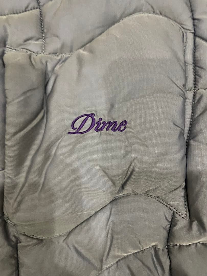 【完売品】Dime Wave Puffer Jacket XLサイズ 希少グレー