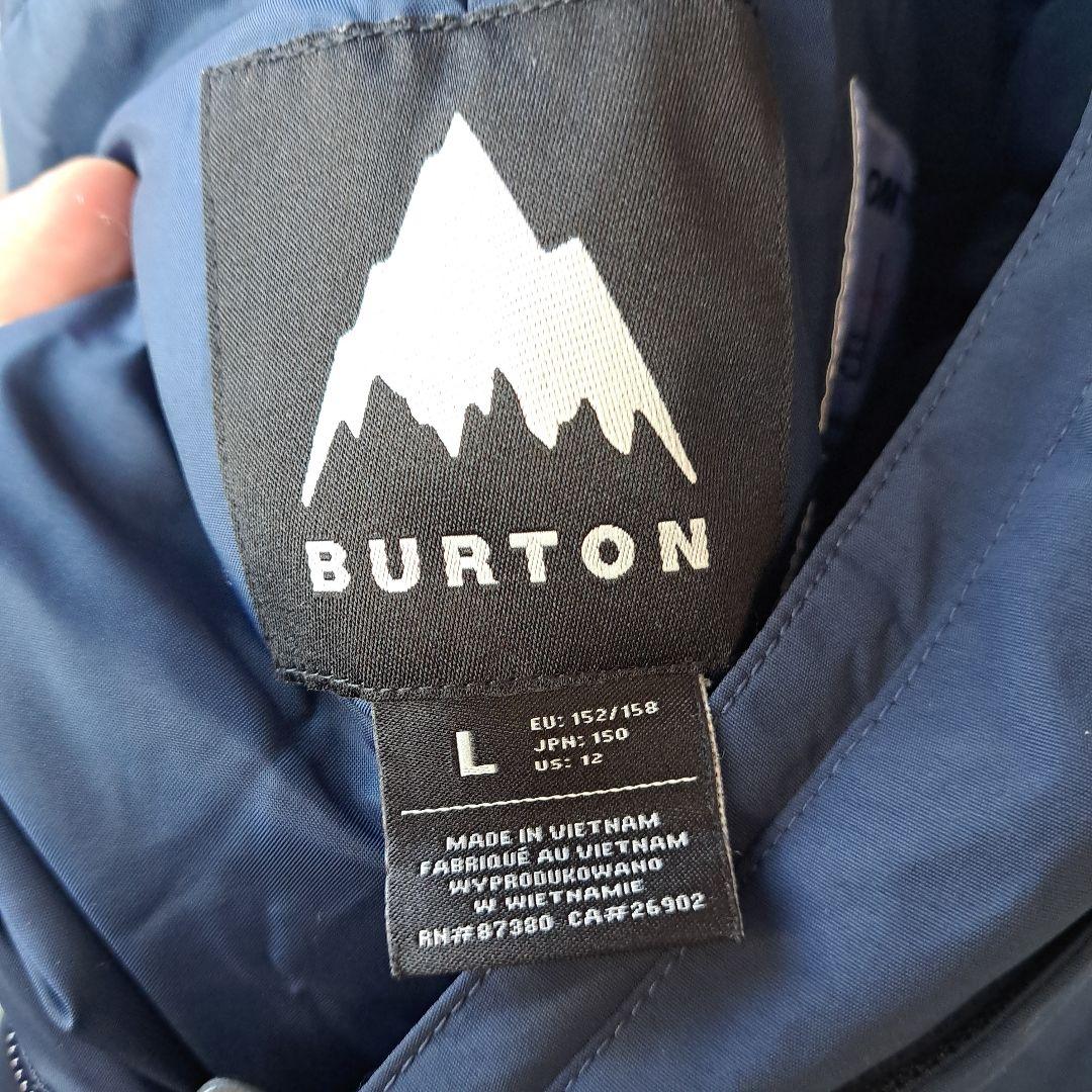 BURTON　キッズスノボウェア　ビブパンツ　L