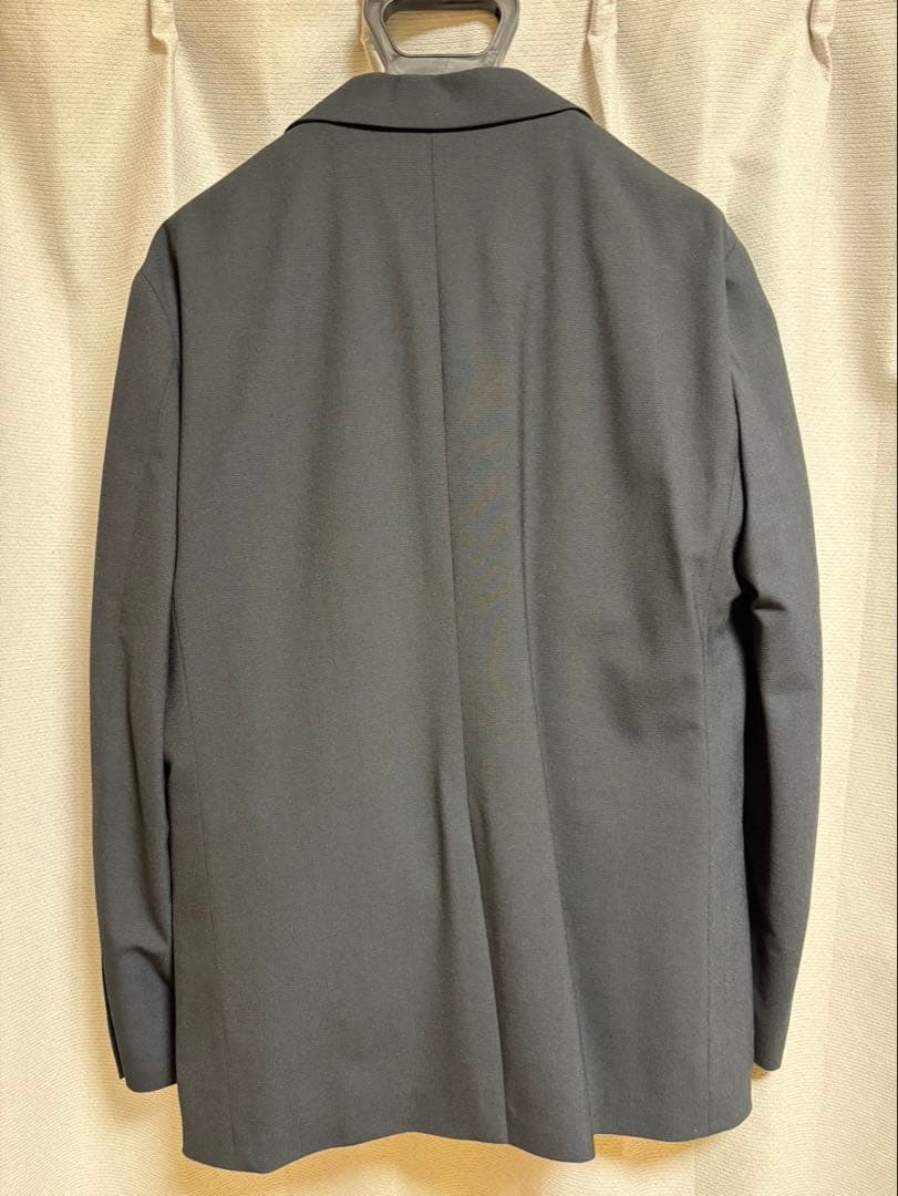 グレー シングルブレスト ビジネススーツ