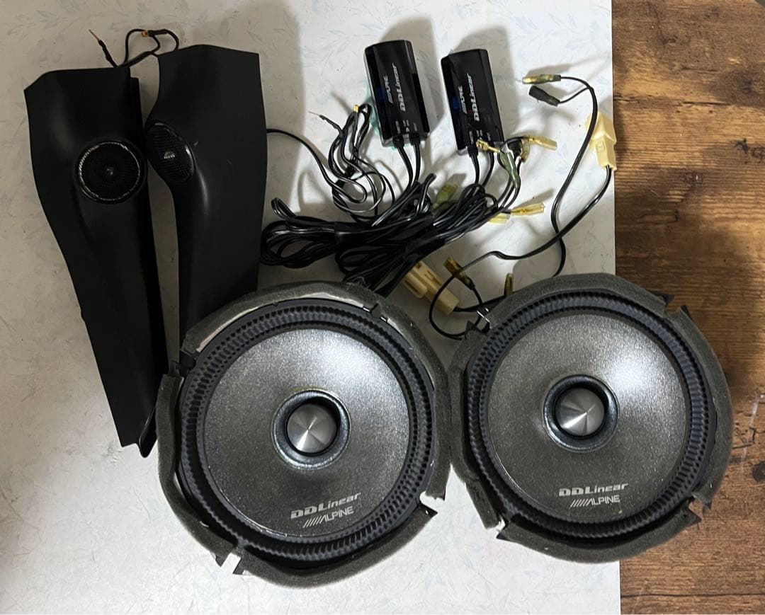 ALPINE DDL-RT17SアルパインSWE-1500スピーカー{ Z }