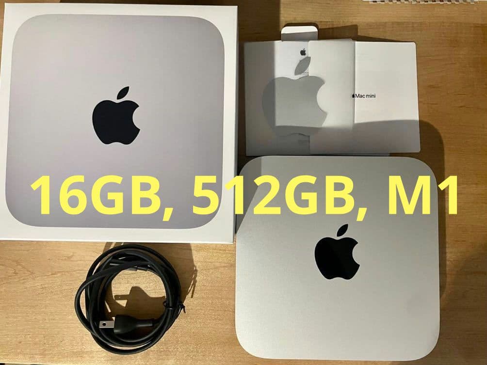 Macデスクトップ Mac mini M1 16GB 512GB