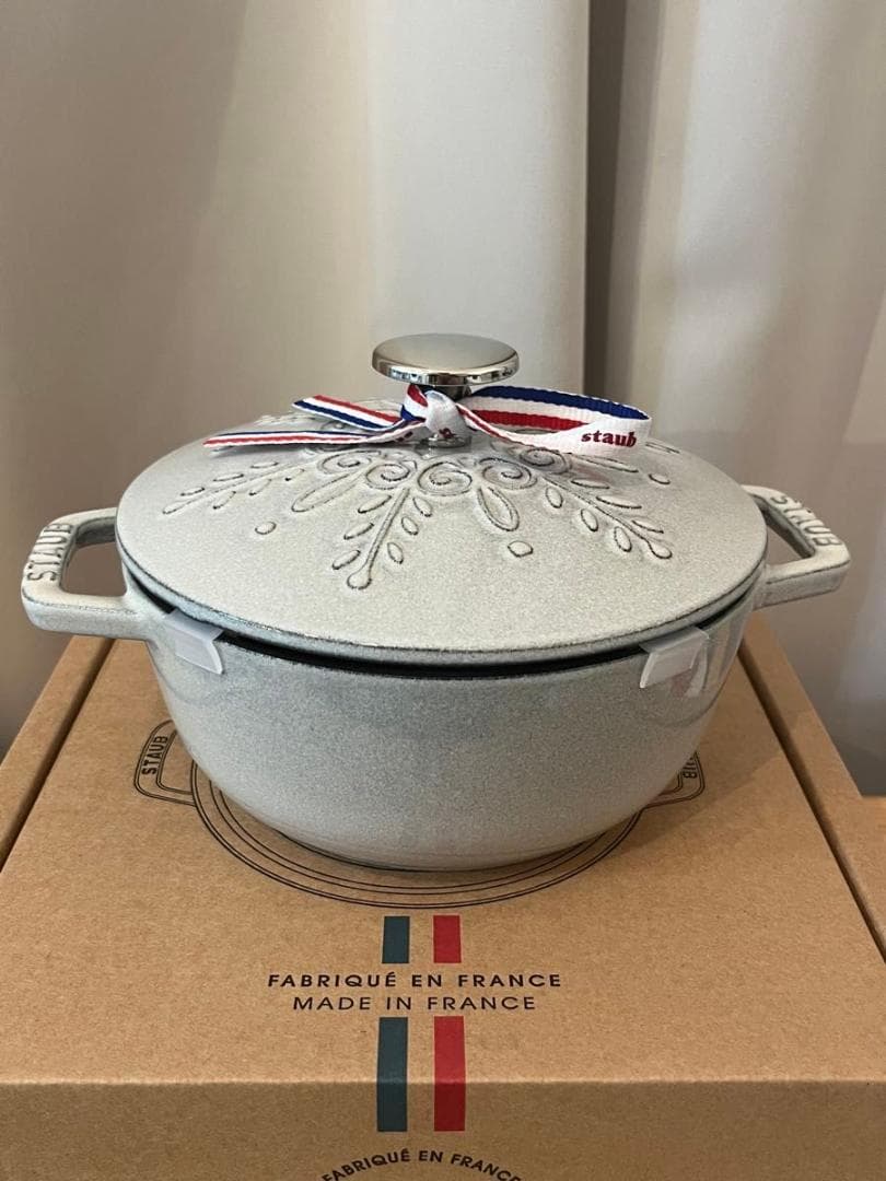 【新品】ストウブ staub ワナベ S スノーフレーク カンパーニュ
