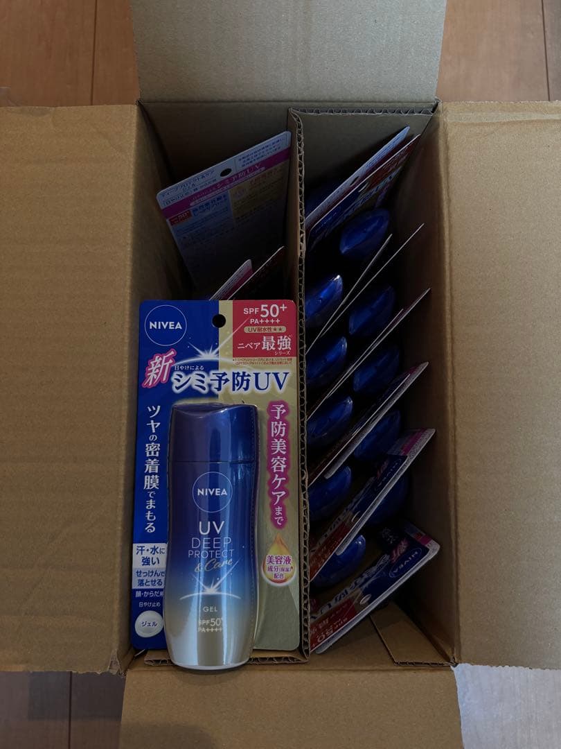 NIVEA UV DEEP PROTECT SPF50+ 24個セット