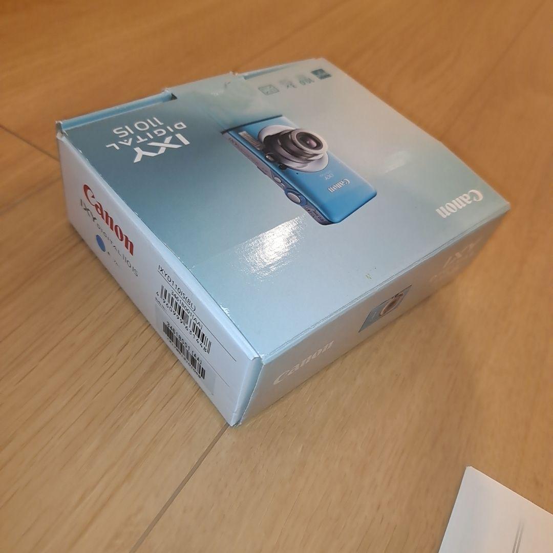 Canon IXY DIGITAL 110 IS デジカメ コンデジ 青 ブルー
