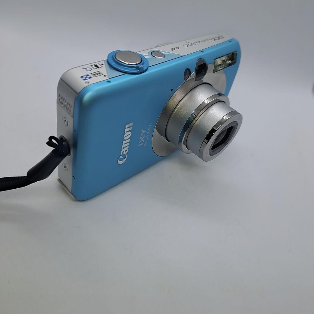 Canon IXY DIGITAL 110 IS デジカメ コンデジ 青 ブルー