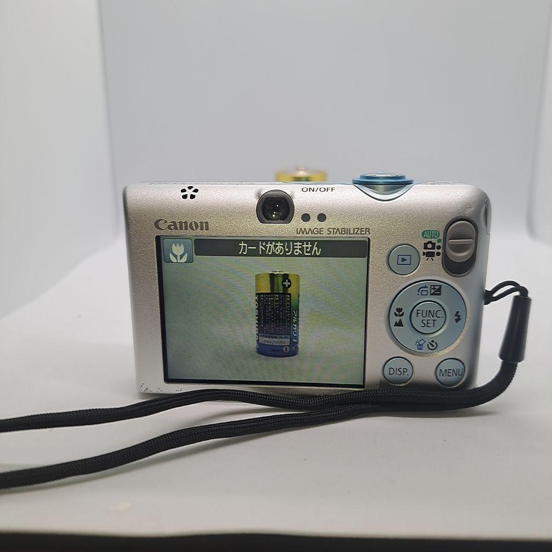 Canon IXY DIGITAL 110 IS デジカメ コンデジ 青 ブルー