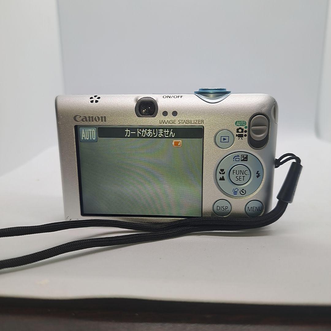 Canon IXY DIGITAL 110 IS デジカメ コンデジ 青 ブルー