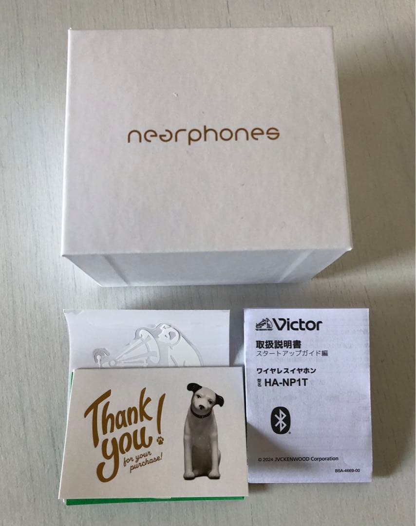 完全ワイヤレスイヤホン／アイスグレー／HA-NP1T-H ／ワイヤレス