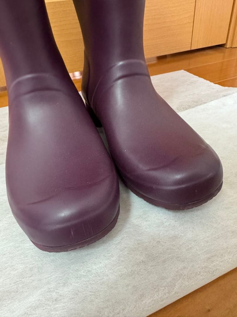 HUNTERオリジナルトールロングブーツUK6/US7M/8F/EU39パープル