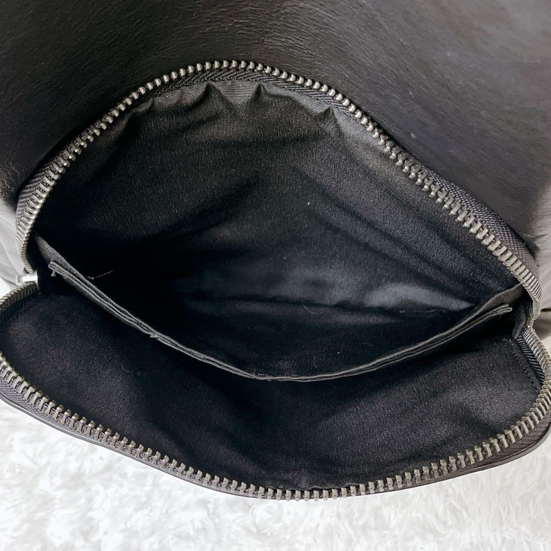 バッグ COACH Graham Backpack all Leather Black