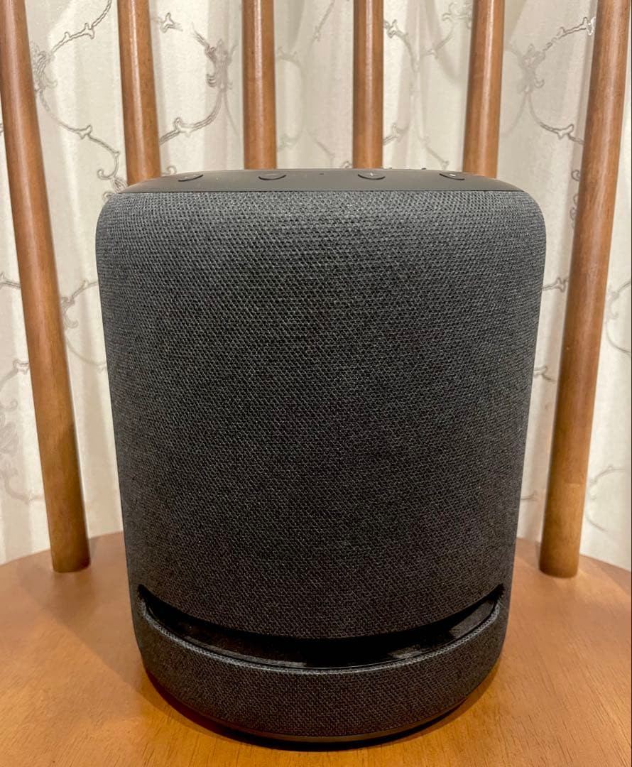 アレクサ　Amazon スマートスピーカー　黒　ブラック　スピーカー　Alexa