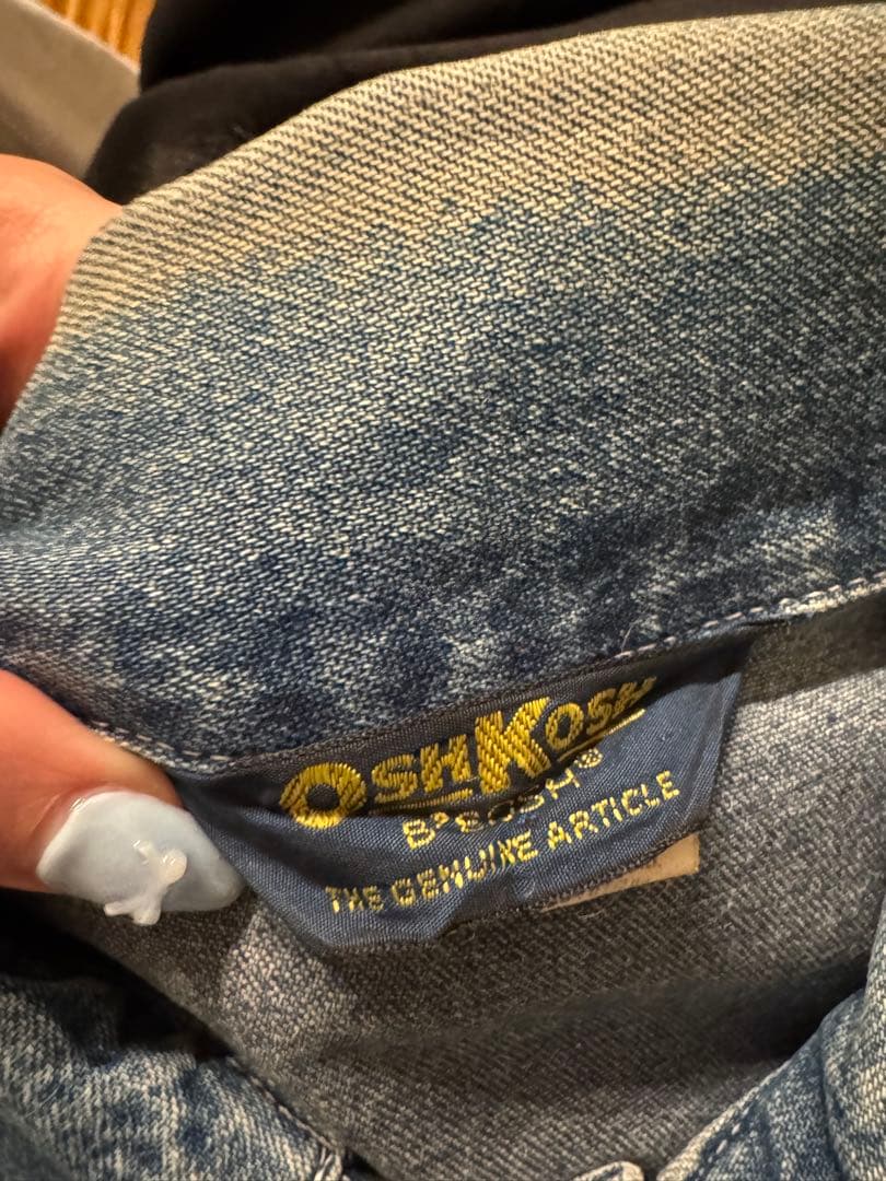 【ヴィンテージ•希少】OSH KOSHオーバーサイズデニムジャケット