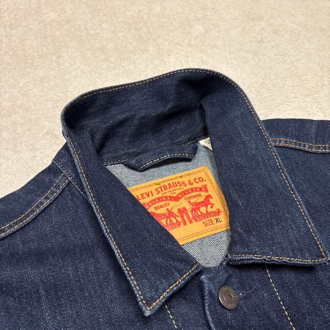 未使用級✨XL リーバイス 72334 デニムジャケット70506型 ポケ付き