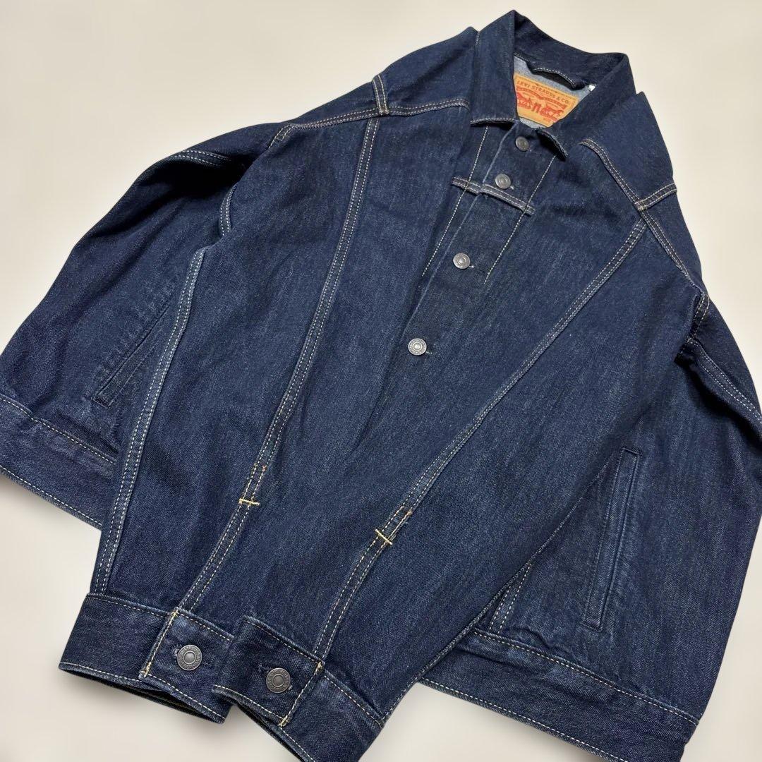 未使用級✨XL リーバイス 72334 デニムジャケット70506型 ポケ付き