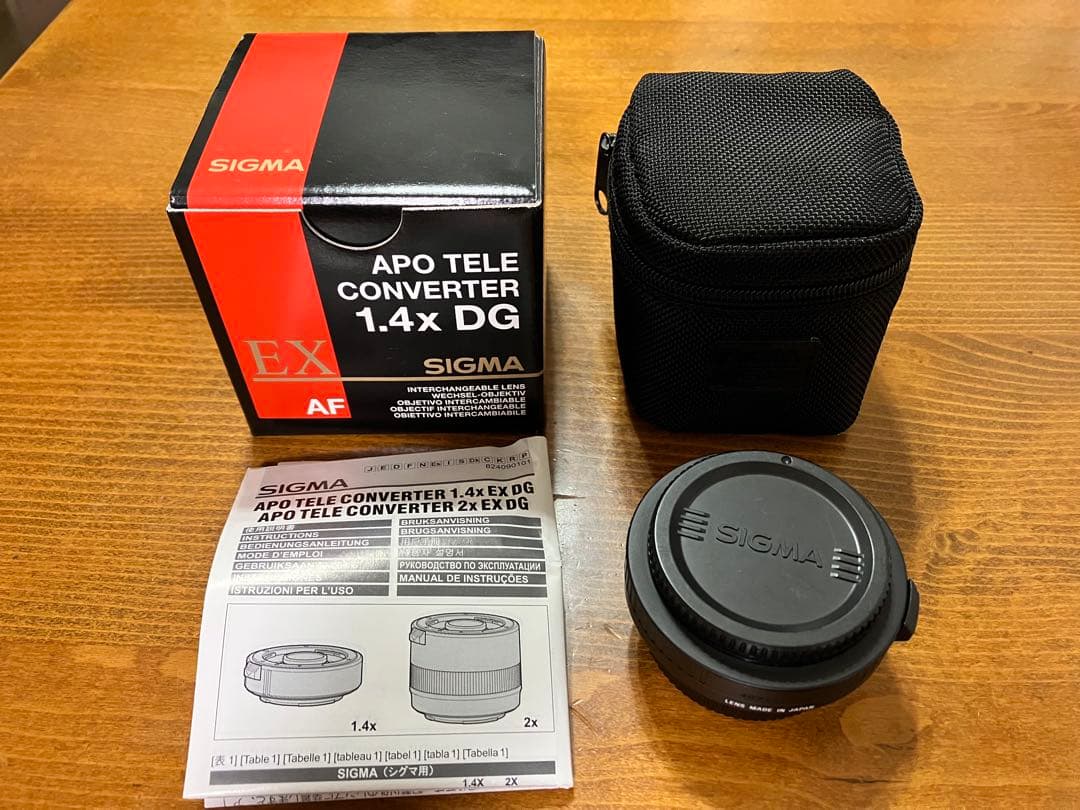 SIGMA APO TELE CONVERTER 1.4x EX DG ニコン用