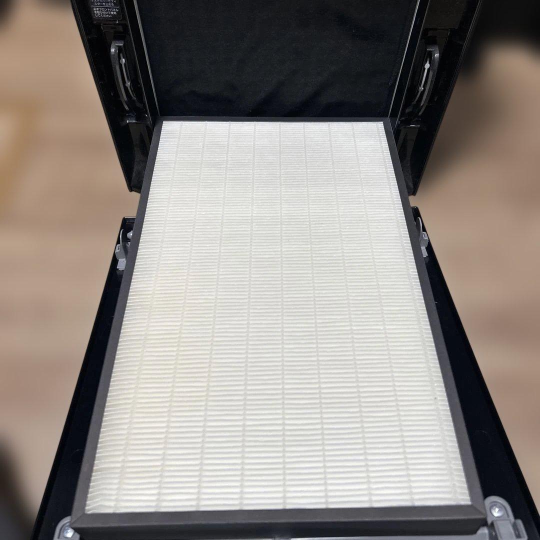 【美品】Panasonic 空気清浄機 F-VC55XT ブラック【ほぼ未使用】