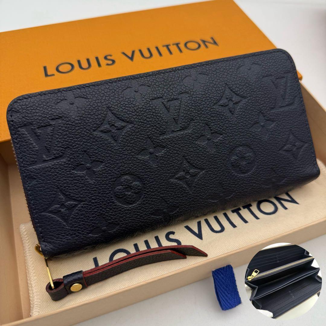 ルイヴィトン アンプラント ジッピーウォレット マリーヌルージュ モノグラム