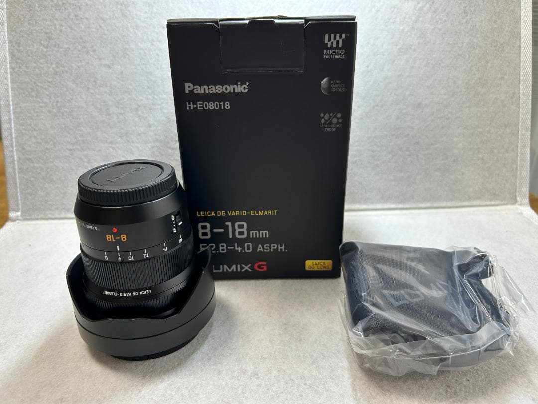 パナライカ レンズ LEICA 8-18mm F2.8-4.0 H-E08018