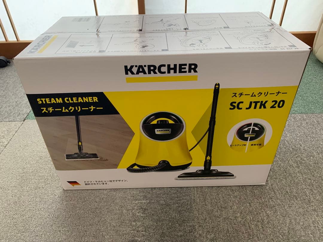 ❗️新品未使用】❗️ケルヒャー　スチームクリーナー　 SC JTK 20