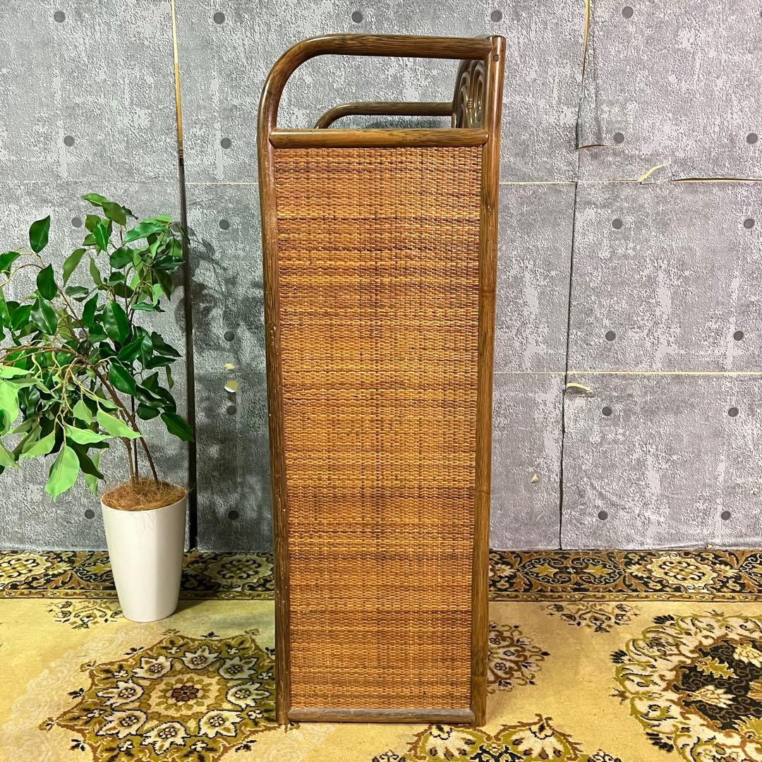 やっち★꧁籐家具꧂ラタン 5段チェスト 箪笥 タンス たんす 昭和レトロ