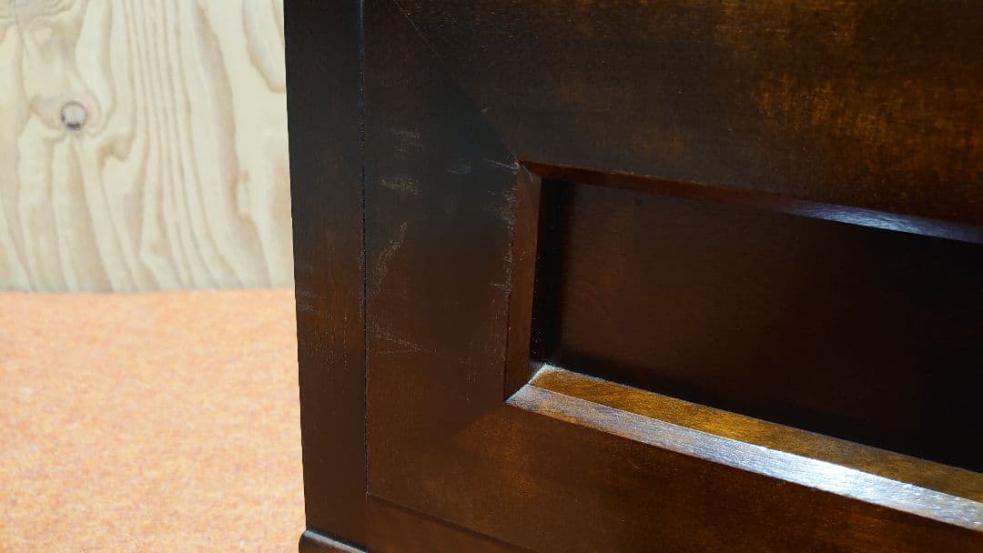 【一生物】松本民芸家具 ミズメザクラ 高山式整理箪笥(参考定価¥318,000）