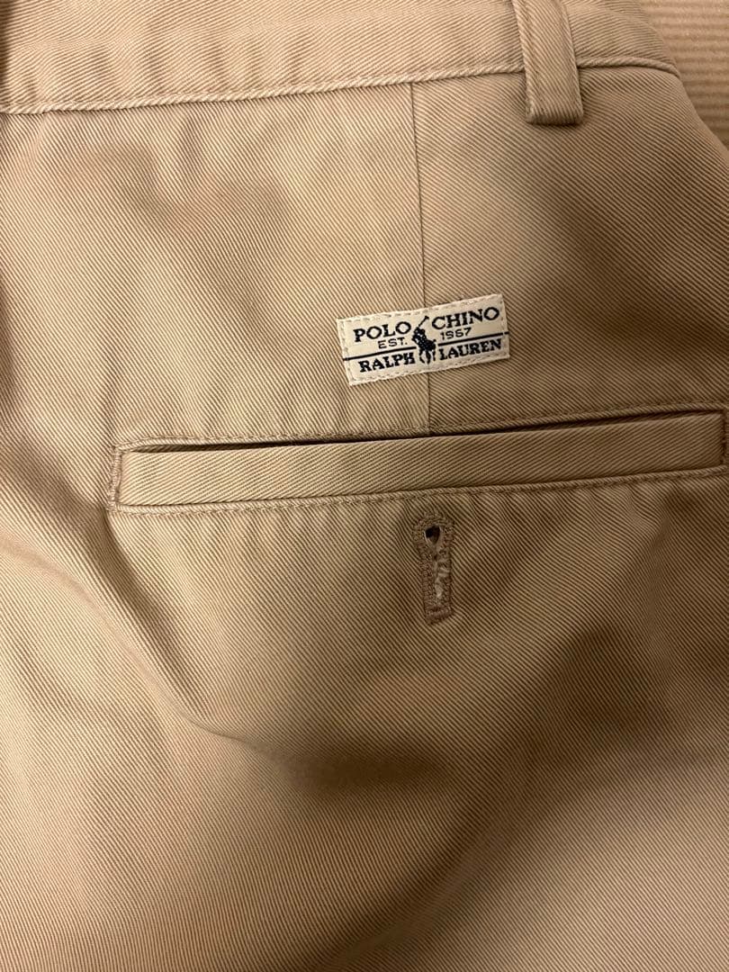 90's Polo Ralph Lauren ポロチノ ベージュ