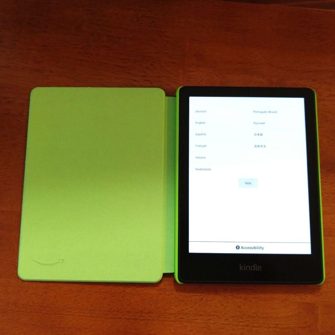 【美品】Kindle Paperwhiteキッズモデル 16GB カバー付き