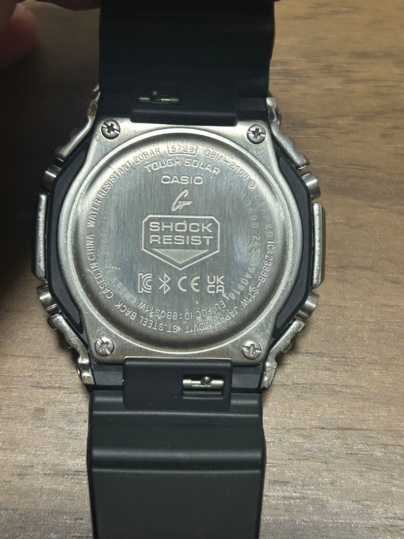 G-SHOCKタフソーラーBluetooth搭載GBM- 2100A-1A2JF