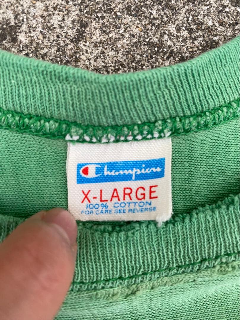 70s バータグ Champion Michigan State 88 XL