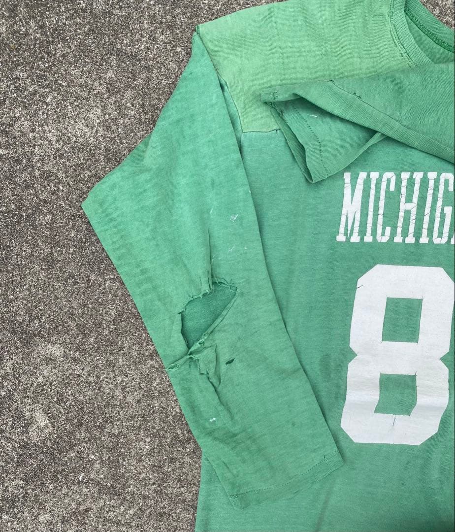 70s バータグ Champion Michigan State 88 XL