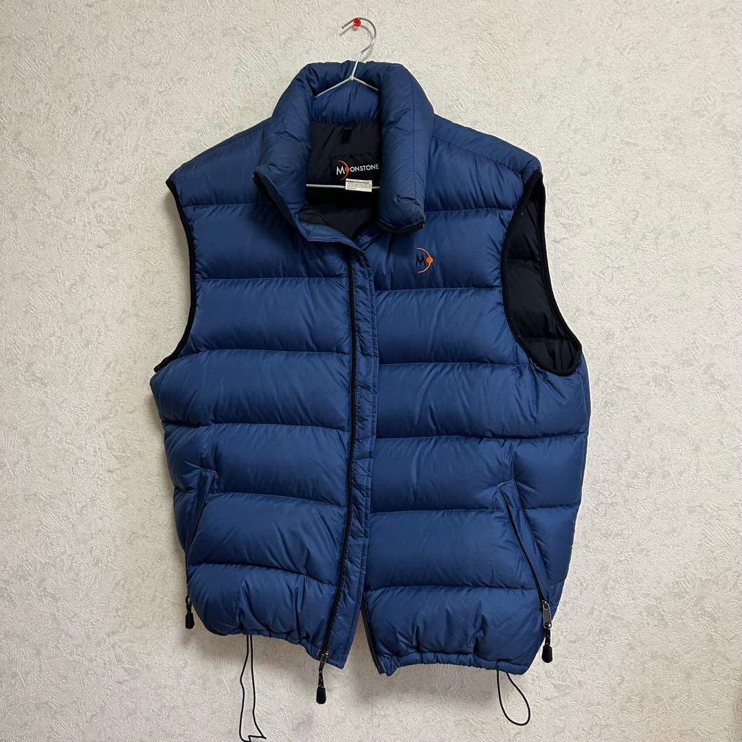 ヴィンテージ moon stone メンズ ダウンベスト