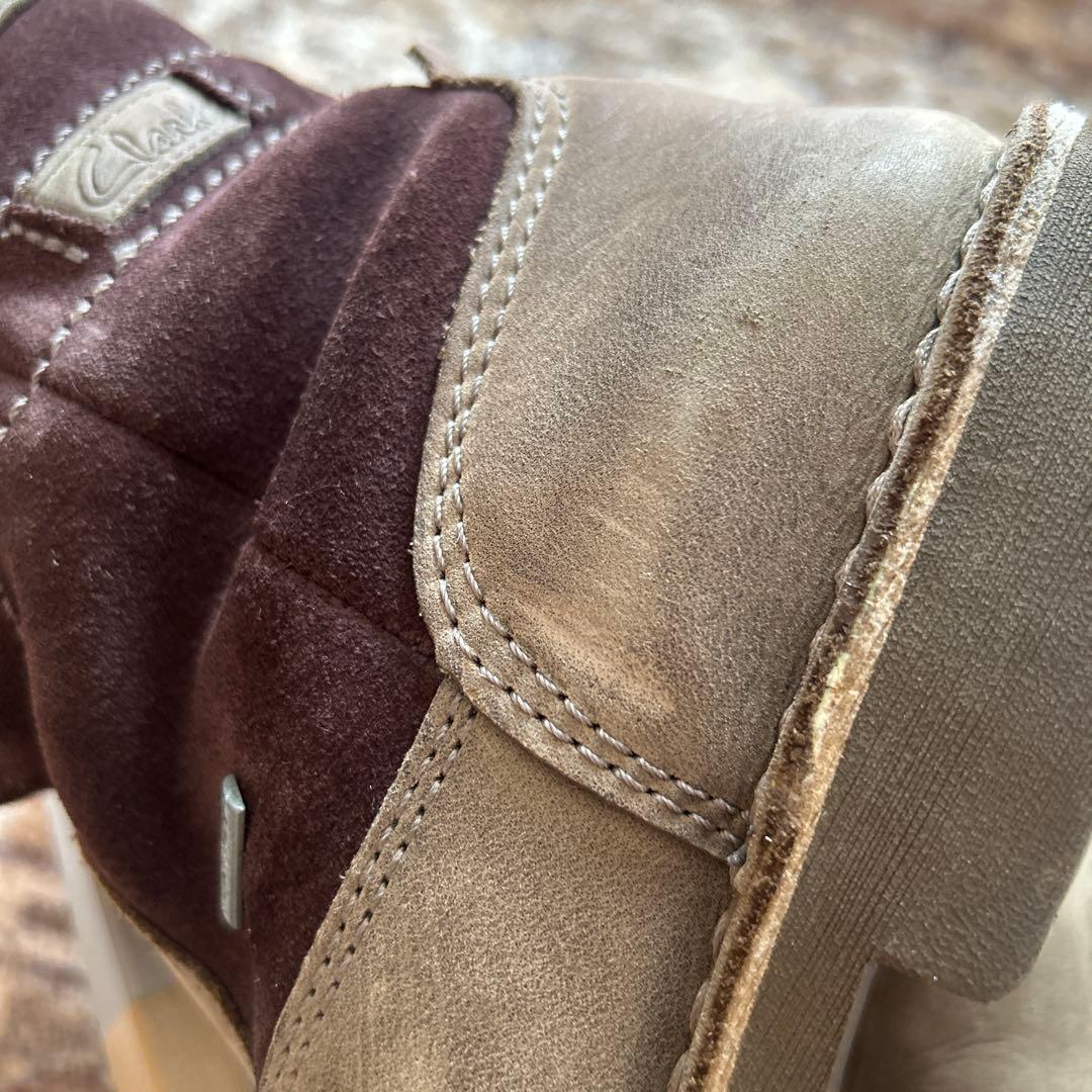 Clarks(クラークス) レザーブーツ ハイカット 26センチ