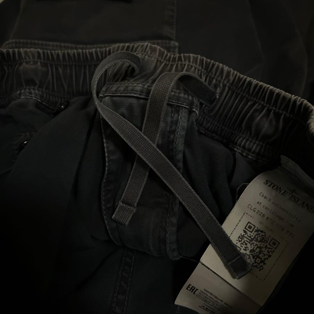 22AW STONE  ガーメントダイイージーカーゴパンツ