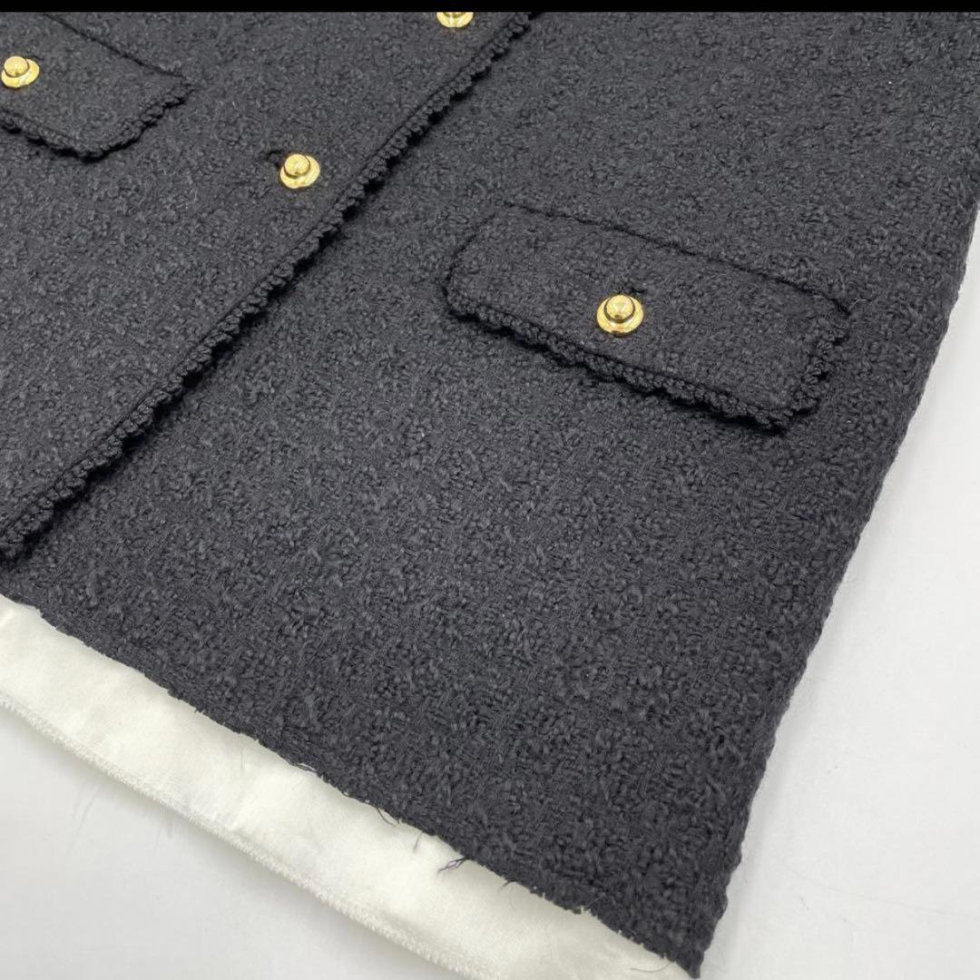 toom2023SS miu miu ツイード 金ボタン ジャケット