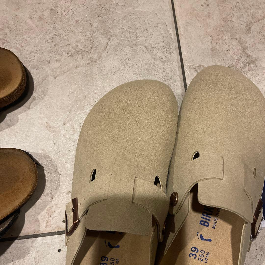 Birkenstock サンダル 39 ベージュ