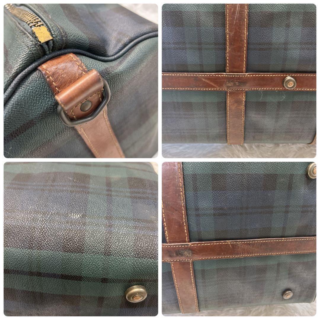 ラルフローレン ブラックウォッチ ボストンバッグ　特大　大容量 ビンテージ 希少