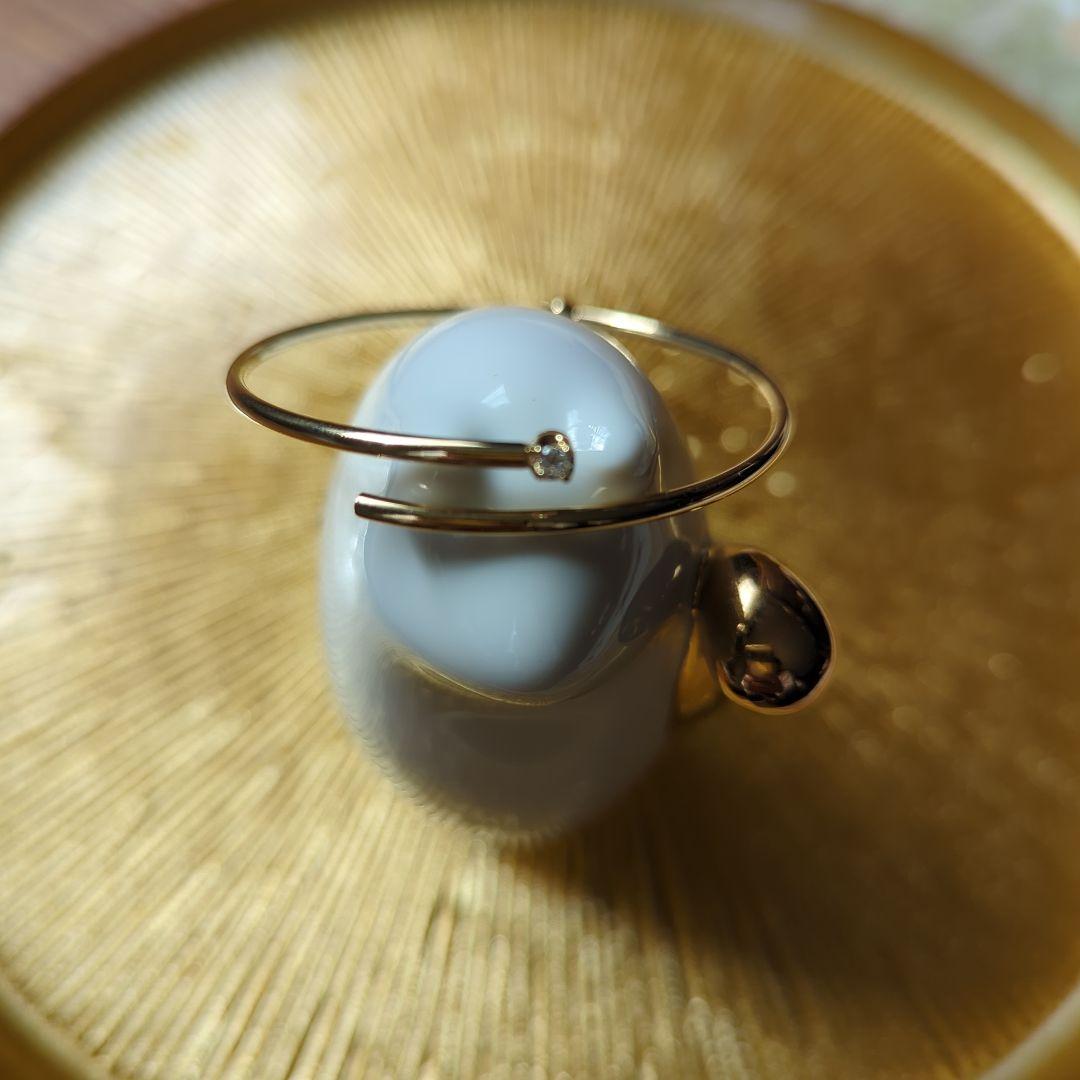 Jewelry KANDA Group　Mon Diad　K18YG　ダイヤ付き