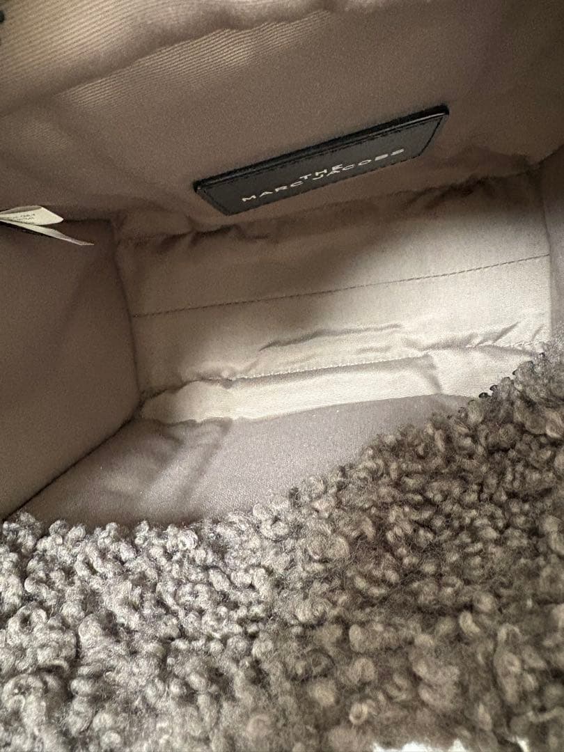 MARC JACOBS テディトート グレー