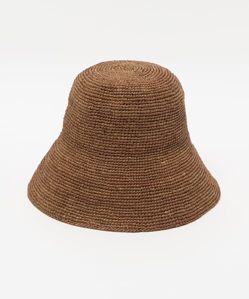 em. MAISON N.H PARIS NOA HAT ハット ブラウン