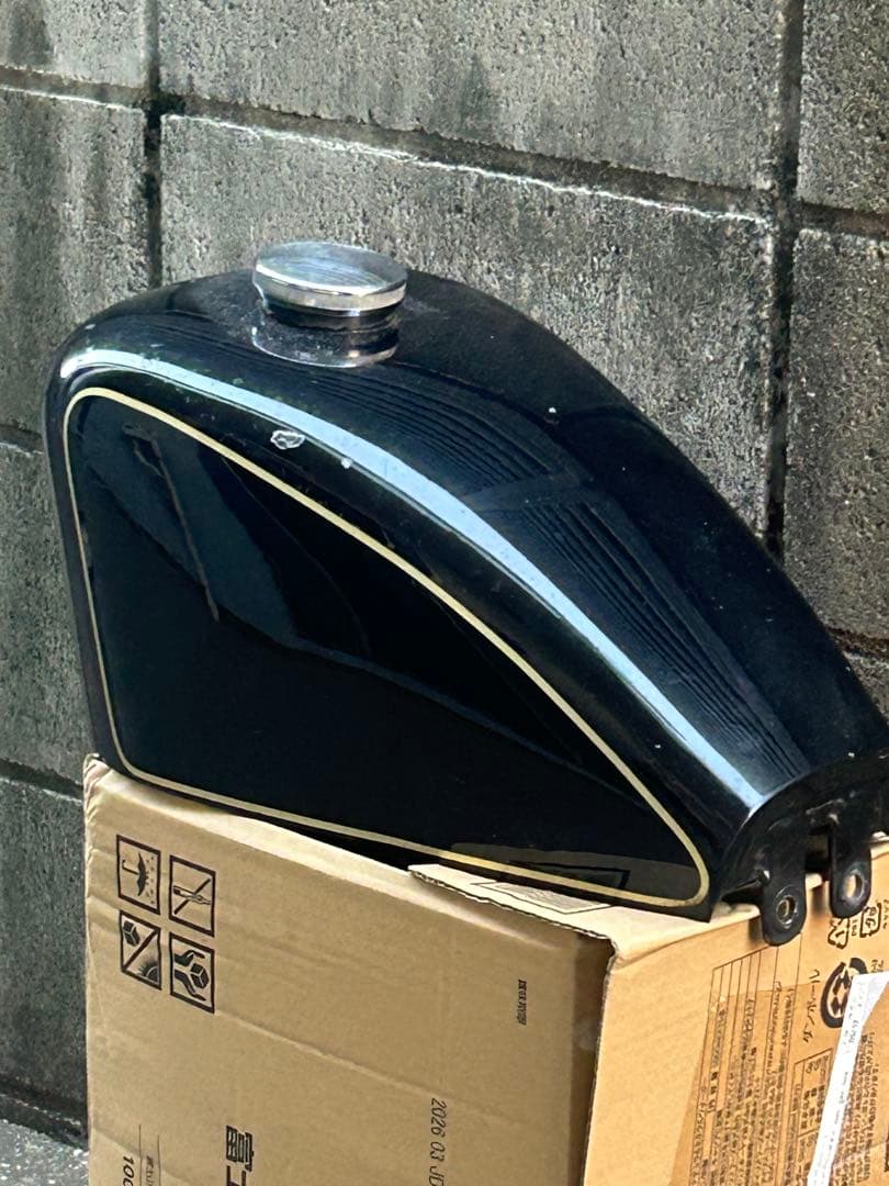 SR400 ハイマウントスポーツタンク タンク内サビなし！